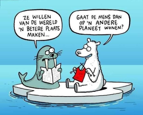 De mensheid moet verhuizen naar een andere planeet